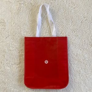 ❤️ Large New Red and White lululemon Bag NWOT